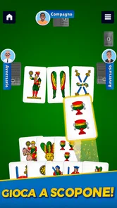 Screenshot 2 di 8 di Scopa Tradizionale - Carte